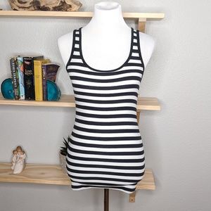 Old Navy Tops - Old Navy Perfect Fitted black white striped Tank Old Navy Tops - Old Navy Perfect Fitted black white striped Tank